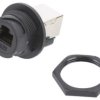Łącznik, RJ45, cat 5e, PIN: 8, prosty, ekranowany, na panel,skręcane RDP-5SPFFH-TCU7001