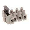 Kostka elektryczna 4-polowa 400 V~ 10 A z gniazdem bezpiecznika 5 × 20 mm, TLF100-4P