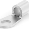 Uninsulated ring cable lug, 4.0-6.0 mm², AWG 12 to 10, 4.3 mm, M4, metal, 165301