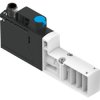 Pneumatyczny zawór elektromagnetyczny Festo 3/2, Zamknięte, Monostabilne G Elektryczny 0.1 Mpa VSVA 24V dc