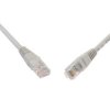 Patchcord CAT6 UTP PVC 0,5m szary non-snag-proof C6-155GY-0,5MB