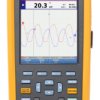 Oscyloskop 40MHz Fluke przenośny Cyfrowy CAT III 750 V, CAT IV 600 V 124B/EU/S z kalibracją DKD USB