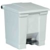 Pojemnik na odpady Legacy Step-On 30L, kolor: Biały, materiał: Plastikowy, Rubbermaid Commercial Products Pedał