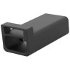 Socket housing, 3 pole, pitch 2.5 mm, straight, black, 2-2834075-3