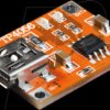 ME058 Developer boards - Charger for Li-Ion / LiPo batteries, miniUSB
