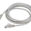 Patch cord U/UTP, Cat 6, RJ45 wtyk z obu stron, linka, Cu, 3m, PVC PP6U-CU-3M