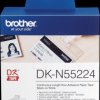 DK-N55224 Continuous paper roll, white, 30.48 m, non-adhesive
