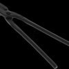 230-300 Blacksmith's tongs, round nosed 300 mm