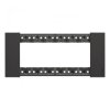 LIVING NOW ramka 6mod. czarny KA4806KG
