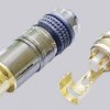 BKL Electronic 0212017 Złącze męskie DIN miniaturowe złącze męskie proste Ilość styków: 4 chrom 1 szt.