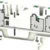 Through terminal block, snap-in, 2.5 mm², 24 A, 8 kV, white, 3109300000