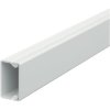 Cable duct, (L x W x H) 2000 x 30 x 17.5 mm, PVC, light gray, 6025048, 1 piece with 2 meters