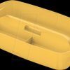 52660019 Small yellow storage box, with handle