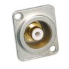 Gniazdo RCA Montaż w obudowie Żeński, styki pozłacane 10A Amphenol Industrial