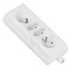 2x2P+Z / 2x2P białe gniazdo P-L GN-472 0964