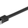 Rj45 Patchkabel, Cat 6A S/Ftp (Pimf), 500 Mhz Z Cat 7 Kable Surowym, Czarny -...