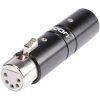 Hicon HI-X3X5-MF XLR Adapter Plug-Socket Reliable Audio Connection
