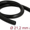 60458 Cable protection sleeve 1 m x 21.2 mm black
