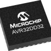 Mikrokontroler Microchip AVR VQFN 32-pinowy Montaż powierzchniowy Mikrokontroler 8-bitowy 32 KB 8bit 24MHz Flash