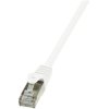 LogiLink CP2011S RJ45 Network Cable Patch CAT 6 F/UTP 0.25m White 1 pc(s)