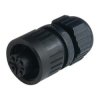 Okrągłe złącze zasilające do samokonfekcjonowania (seria CA) żeńskie 4-PINowe 400 VAC/230 VDC 16 A AC/10 A DC CA 3 LD 934125100
