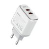 Ładowarka 35W Type-C + Type-C Quick Charge + KABEL LP