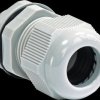 Cable gland, M32, Clamping range 15 to 21 mm, IP68, silver gray, BYB-5-12H0073