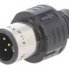 Złącze M12, męskie, PIN:5, wtyk,60V APPM-A05MAPAN-AS1