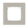 MINI Ramka uniwersalna pojedyncza kwadratowa z tworzywa taupe 60MR-1