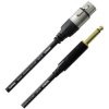 Cordial CCM 10 FP XLR Cable 6.35 mm Jack 10.00 m Black Audio Video Assembly