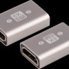 SP10-01056 HDMI socket/socket adapter, 8K 60 Hz, metal