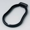Intermediate ring, PMMA, black, for enclosure, B9006306