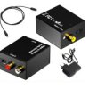 KONWERTER SPDIF 2RCA + JACK USB