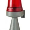 Buczek czerwonyLED 98 dB 1 ton 24 V AC/DC IP65 42412075