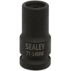 Sealey VS0985 Brake Caliper Socket 1/2"Sq Drive 14mm 7-Point