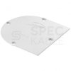 Pokrywa biała skrajna do puszek wielopolowych z serii Multiwall PM1 SIMET