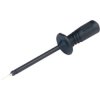 Test probe, socket 4 mm, rigid, 1000 VAC/VDC, CAT II, black, 972318100