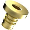 Threaded insert, M3, H 4.1 mm, outer Ø 7.1 mm, brass, 002.21.432