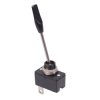 Off-(On) Momentary Long Paddle Handle Toggle Switch SPST R13-96G-01
