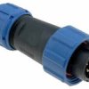 SPP1710-4WW Wtyk 4 pin na kabel (6-10mm) okrągły, zakręcany, wodoodporny - gwint wewnętrzny