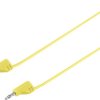 Przewód pomiarowy VOLTCRAFT VC-8557670, żółty