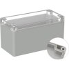 PC enclosure, (L x W x H) 160 x 80 x 85 mm, light gray (RAL 7035), IP66, BYB-3-90H0109