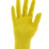 Rękawice jednorazowe, rozm. L, 100 szt., kolor: Żółty, RS PRO