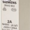 Bezpiecznik NH 6A 500V ac NH000 gG Siemens