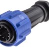 Złącze wielostykowe przemysłowe 10-pinowe Montaż na kablu Wtyczka Bulgin