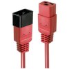 LINDY 30125 Current Cable Extension IEC C19 to C20 3m Red