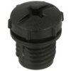Zaślepka; 42-11772; M8-3p; M8-4p; proste; czarny; IP67; Conec; RoHS