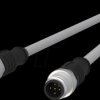 142MJA11010 Sensor cables, M12, 5-pin, plug > plug, 1 m