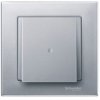 MERTEN SYSTEM M Płytka czołowa z wyjściem kablowym do złącza telefonicznego Vdo 4 aluminium MTN295560 SCHNEIDER ELECTRIC
