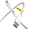 Aqiila AQCBPBIC3SI836 Cablebird CS21 USB-C cable Lightning plug 1m White